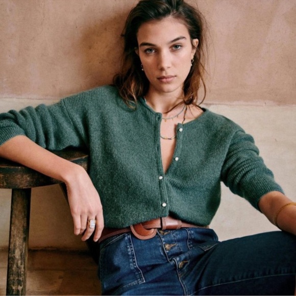 Sezane GASPARD cardigan - Picture 3 of 15